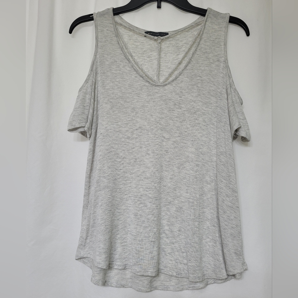 50. WEST COAST LOVE Strappy V-neck Cold Shoulder Top Size M